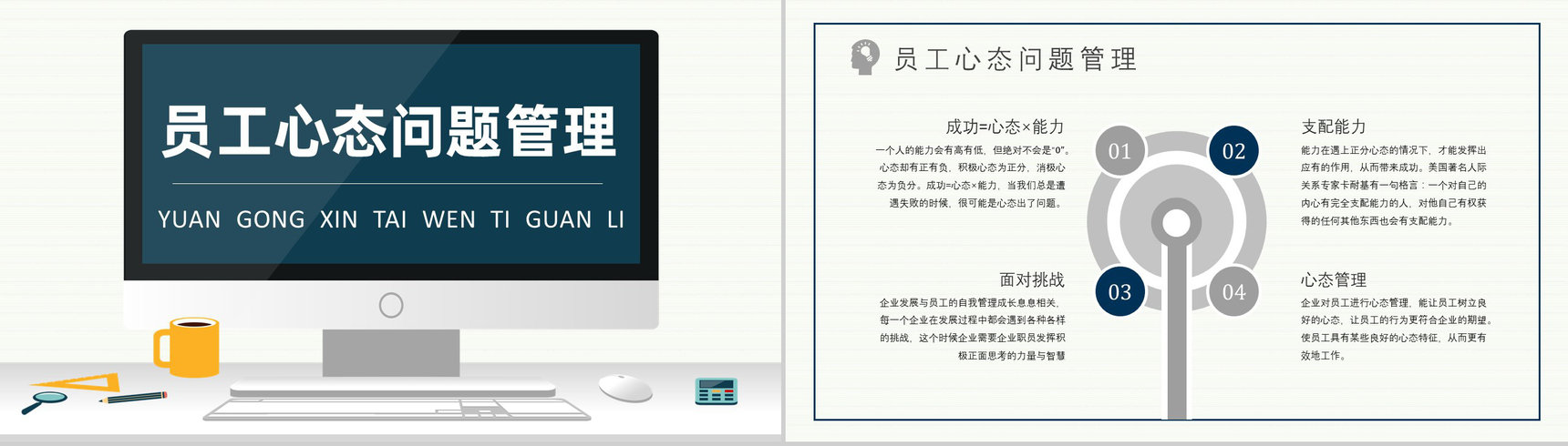 提高企业管理者心态与思维提升培训课程企业中高层员工培训课件PPT模板-7