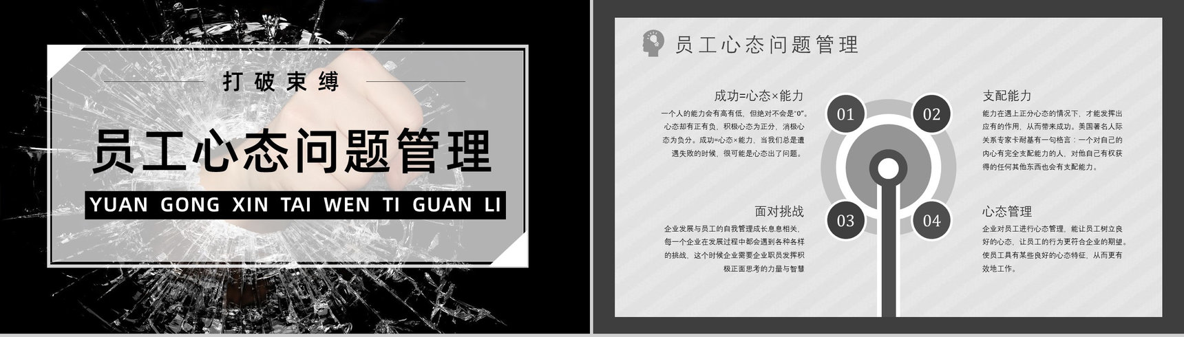 企业中高层员工培训管理者的心态与思维提升培训课程PPT模板-7
