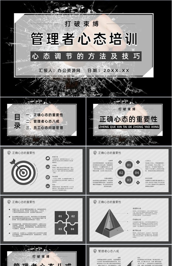 企业中高层员工培训管理者的心态与思维提升