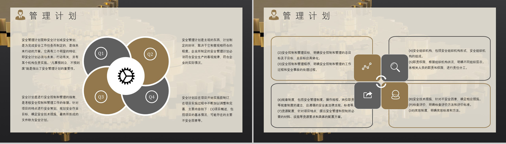 建筑施工管理人员项目管理安全教育培训课件总结工地安全PPT模板-5