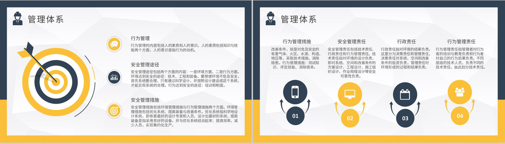 单位项目安全管理培训总结建筑施工管理人员工作计划方案PPT模板-7