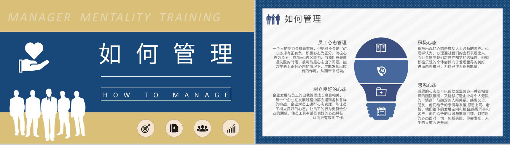 管理者心态培训教案企业中高层领导工作总结演讲PPT模板-8