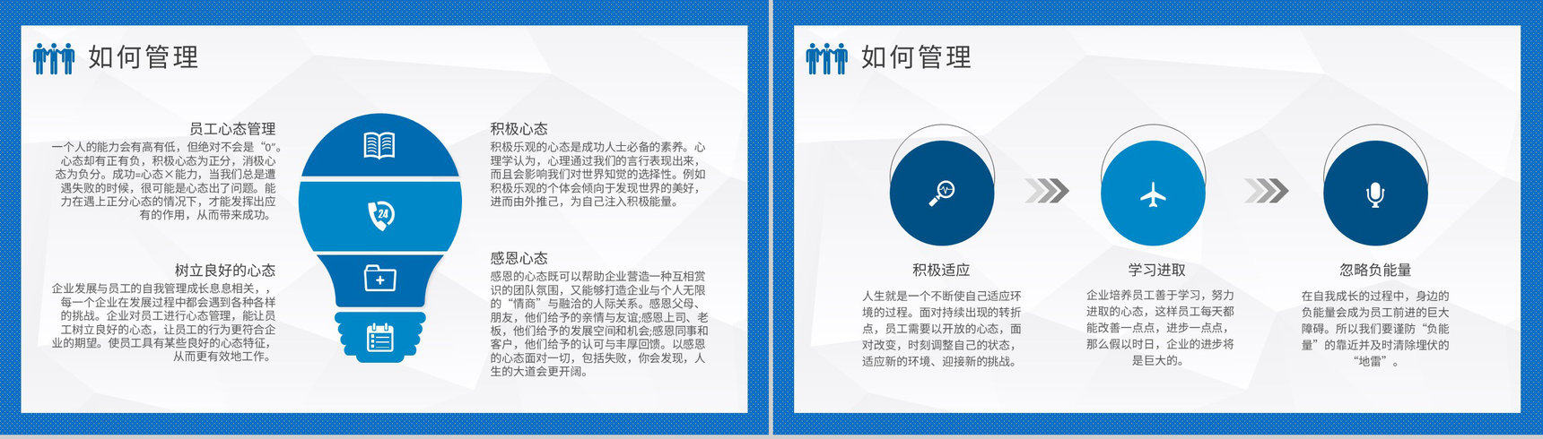 管理者心态培训课件学习员工心理调节的方法及技巧总结PPT模板-3