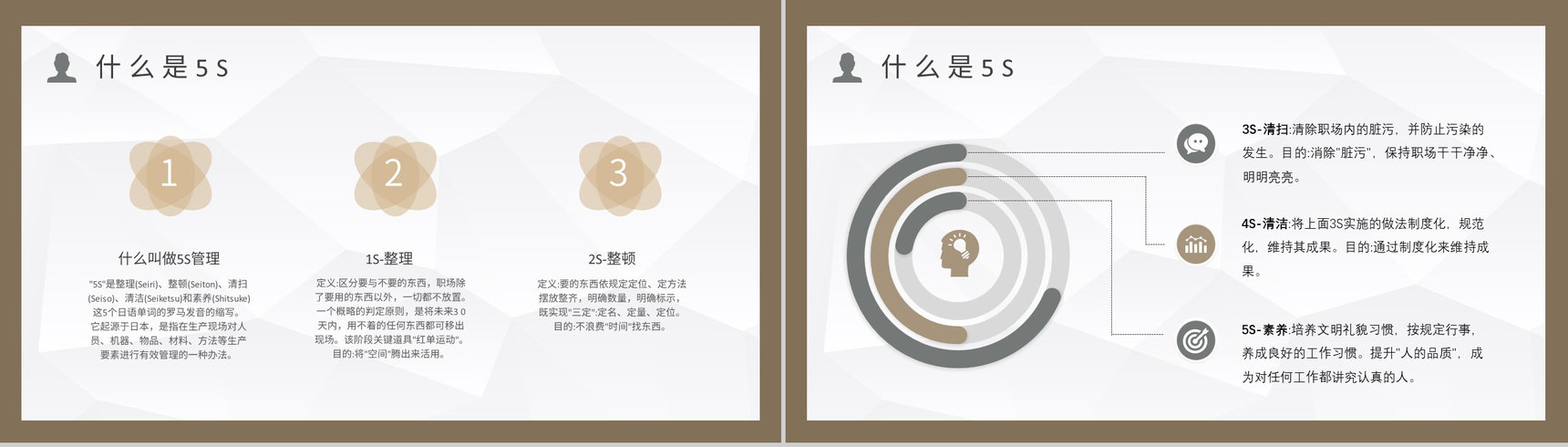 5S现场管理宣传标语及具体内容推行5S的作用及措施经典步骤PPT模板-3