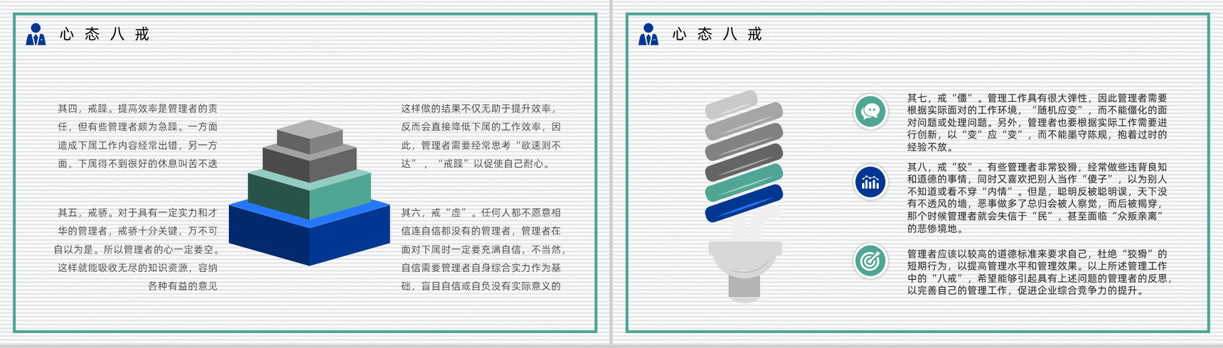 公司中高层管理人员心态培训知识学习职场员工心态调节方法技巧咨询PPT模板-4