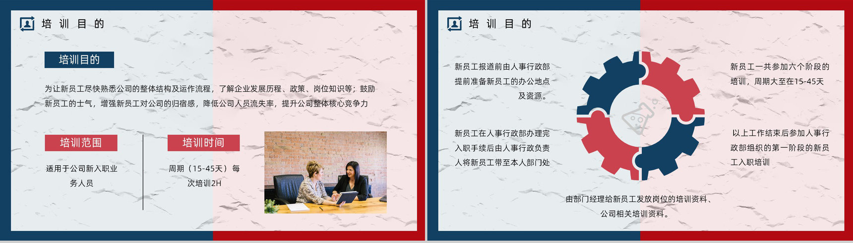 集团新员工入职培训公司业务发展情况介绍了解岗前技能培训心得汇报PPT模板-3