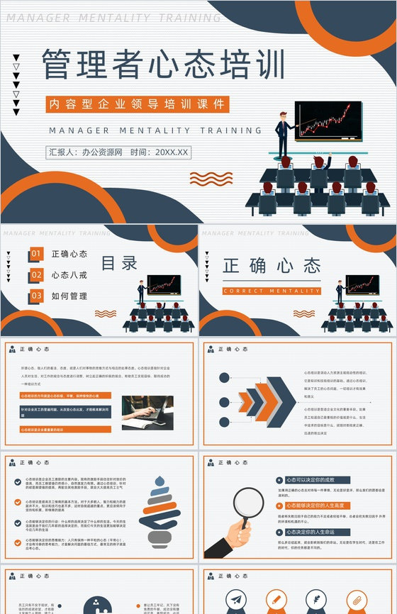 企业高层管理者心态培训课程员工技能提升学