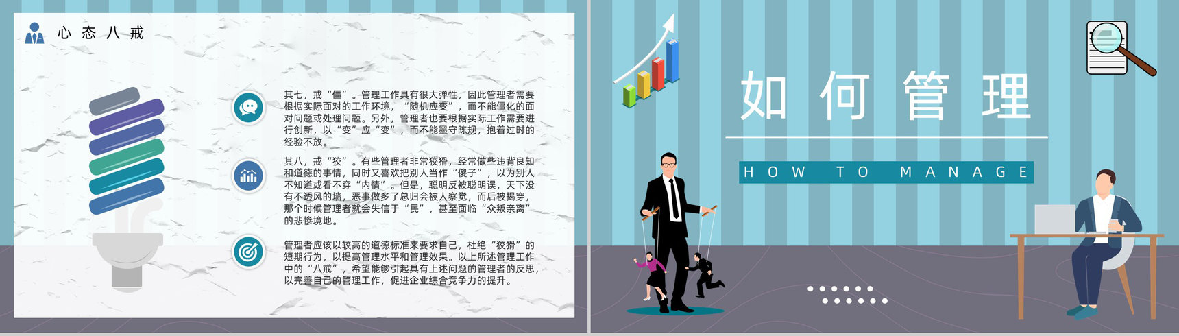 团队管理者心态培训企业员工心理建设与心态调节知识培训心得体会分享PPT模板-8