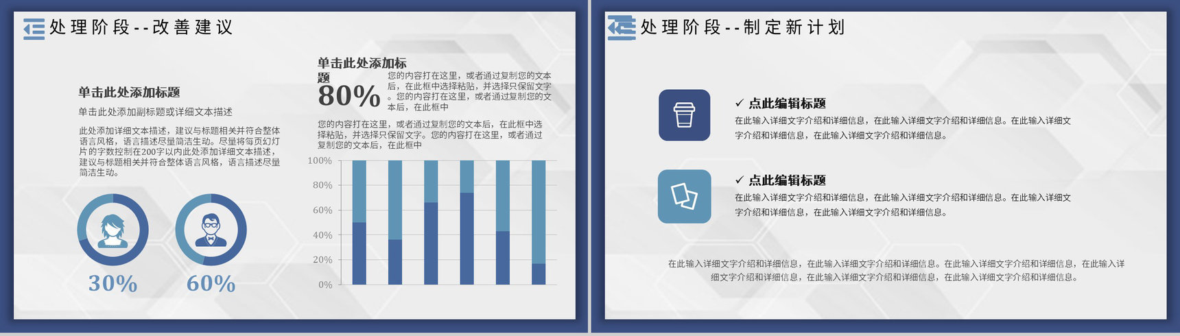 企业PDCA管理循环案例分析质量管理执行计划总结PPT模板-16