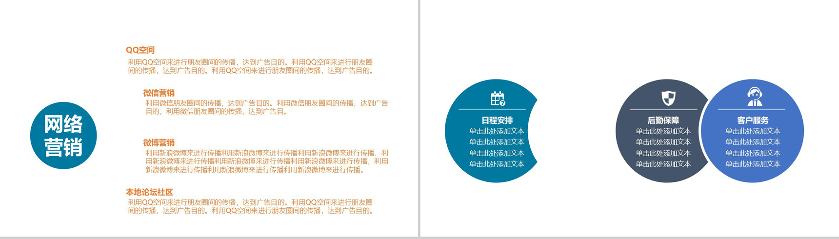 中国移动通信集团工作汇报PPT模板-12