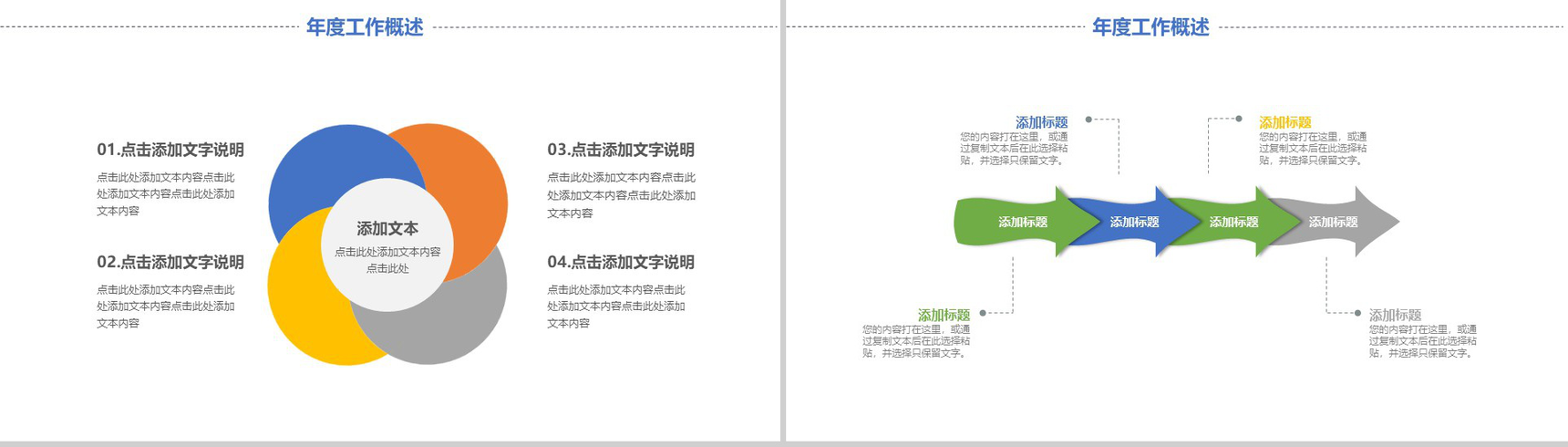 通讯传媒通用工作汇报PPT模板-5