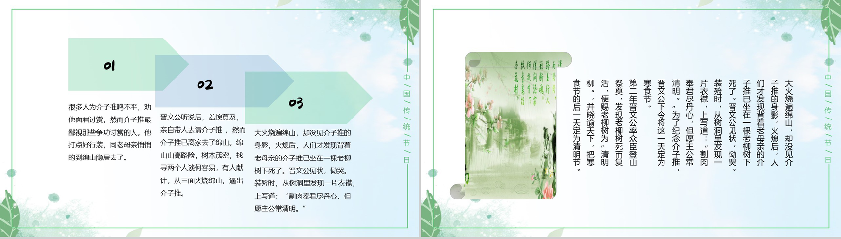 万物生长此时皆清洁而明净清明节介绍PPT-4