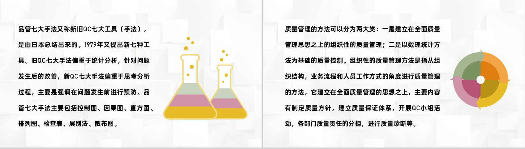 医学品管圈医疗QC主题研究QC新旧七大手法介绍PPT模板-9
