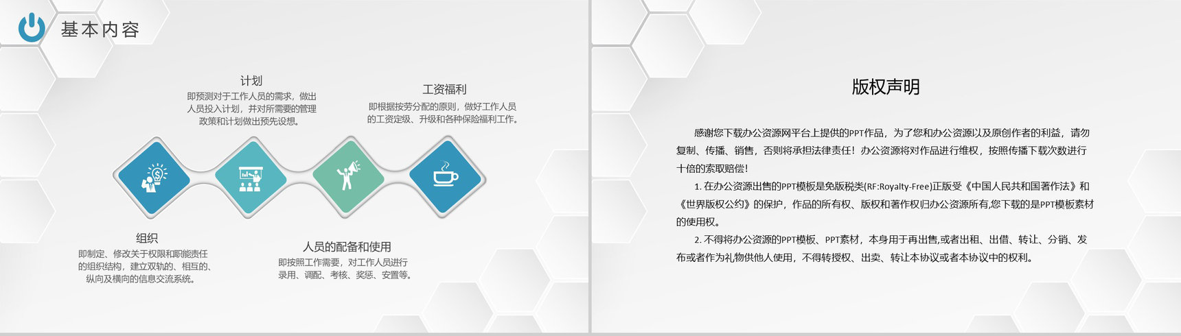 人事管理流程规范公司行政部门员工职责管理培训汇报PPT模板-8