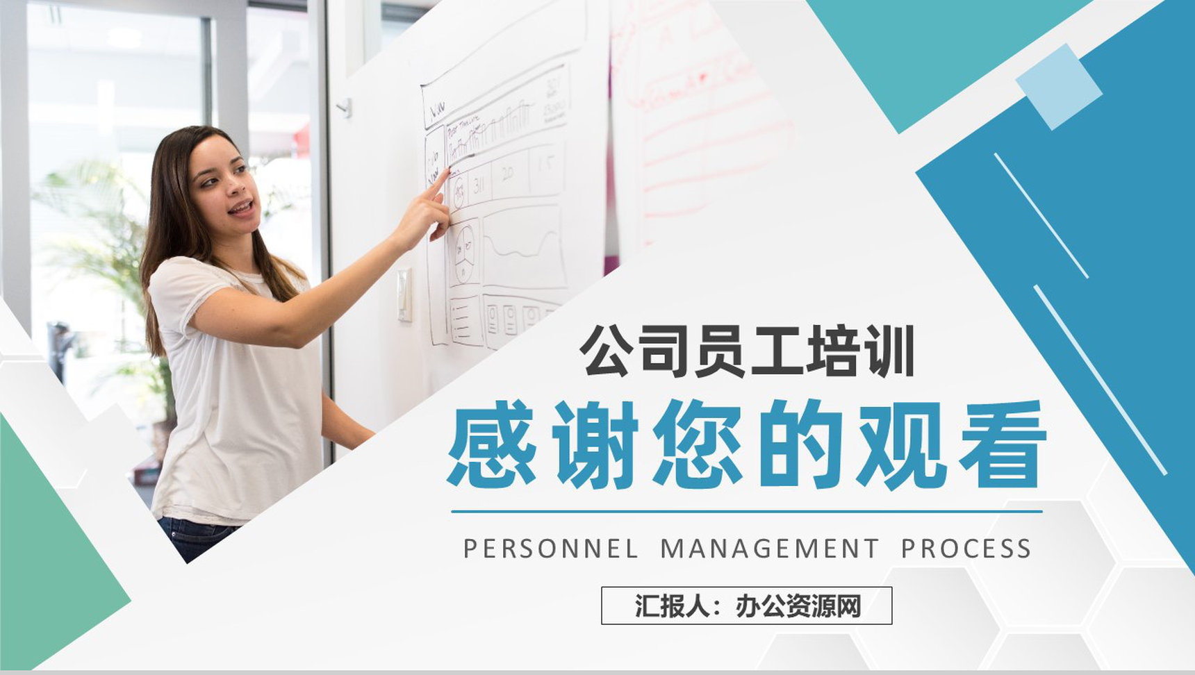 人事管理流程规范公司行政部门员工职责管理培训汇报PPT模板-9