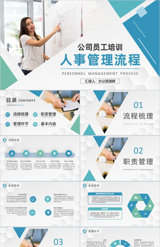 人事管理流程规范公司行政部门员工职责管理