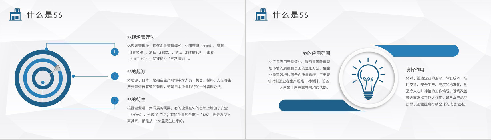 5S现场管理概念解析培训单位生产车间工作要求说明PPT模板-3