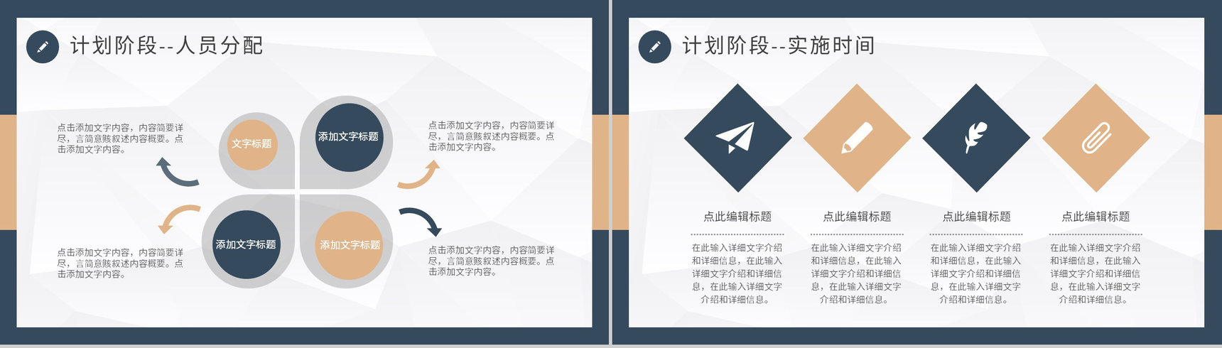 计划执行工作方法培训PDCA护理分析PPT模板-8