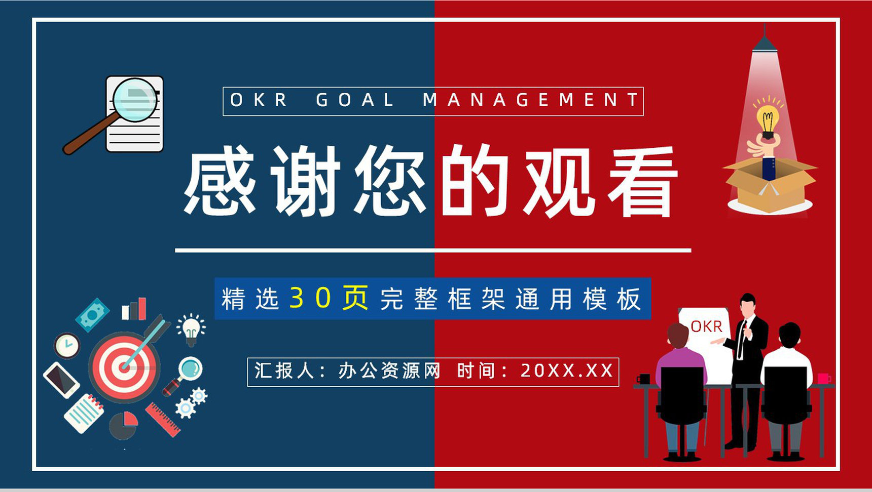 员工OKR目标管理公司项目协作与目标管理内容培训PPT模板-16