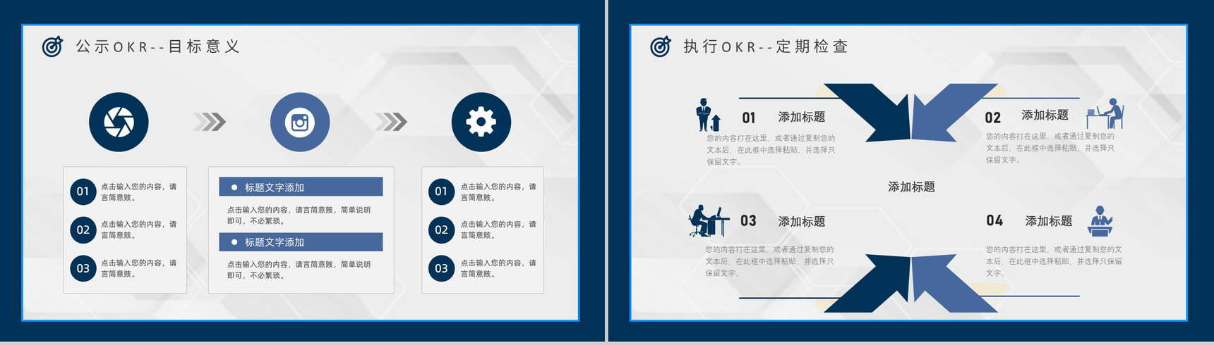 OKR目标管理概念意义学习企业员工OKR考核标准要求PPT模板-9