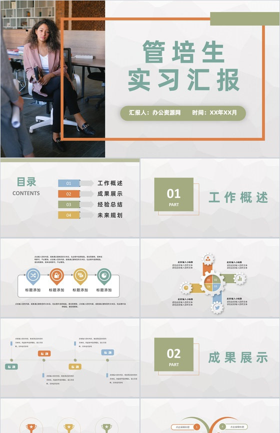 管培生实习期间工作情况汇报公司员工入职工