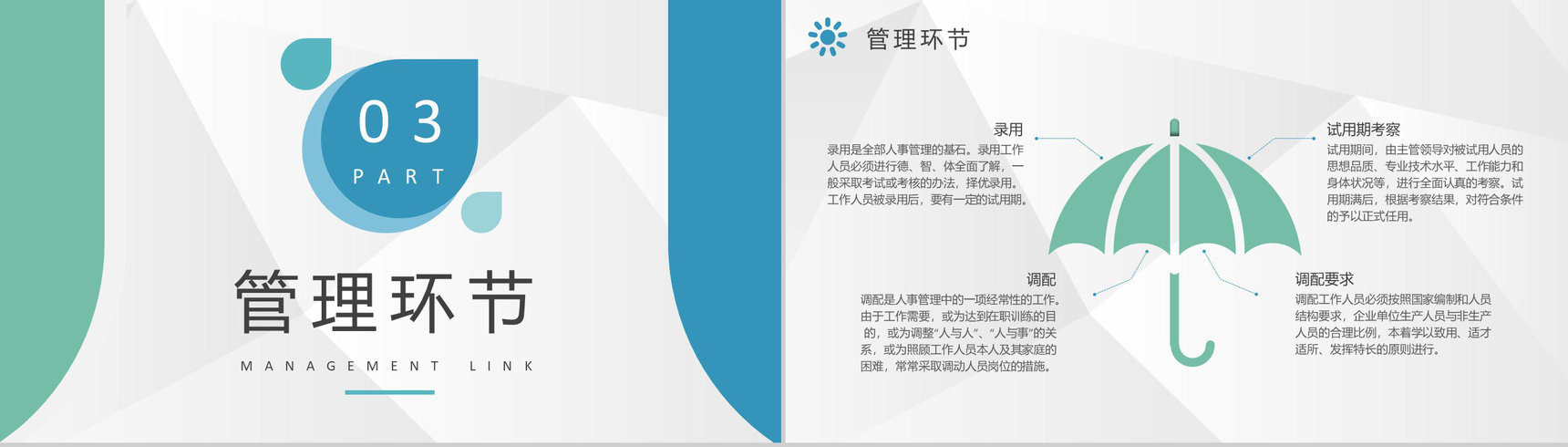 公司行政部人事管理条例学习人力资源专员工作培训心得PPT模板-5