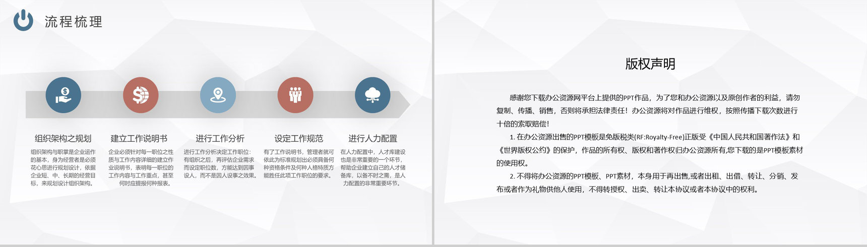 行政人事管理计划部门员工岗位技能学习人事管理培训总结PPT模板-8