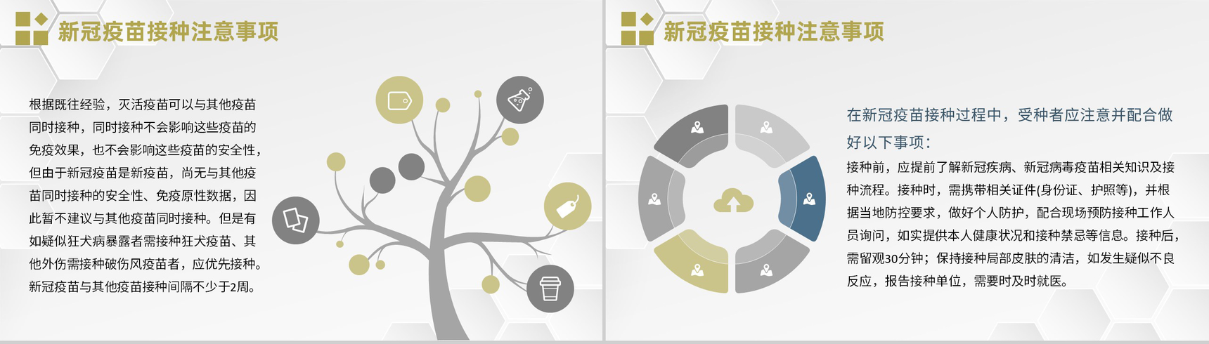 简约防控疫情方案新冠病毒疫苗接种肺炎疫苗知识通用PPT模板-9