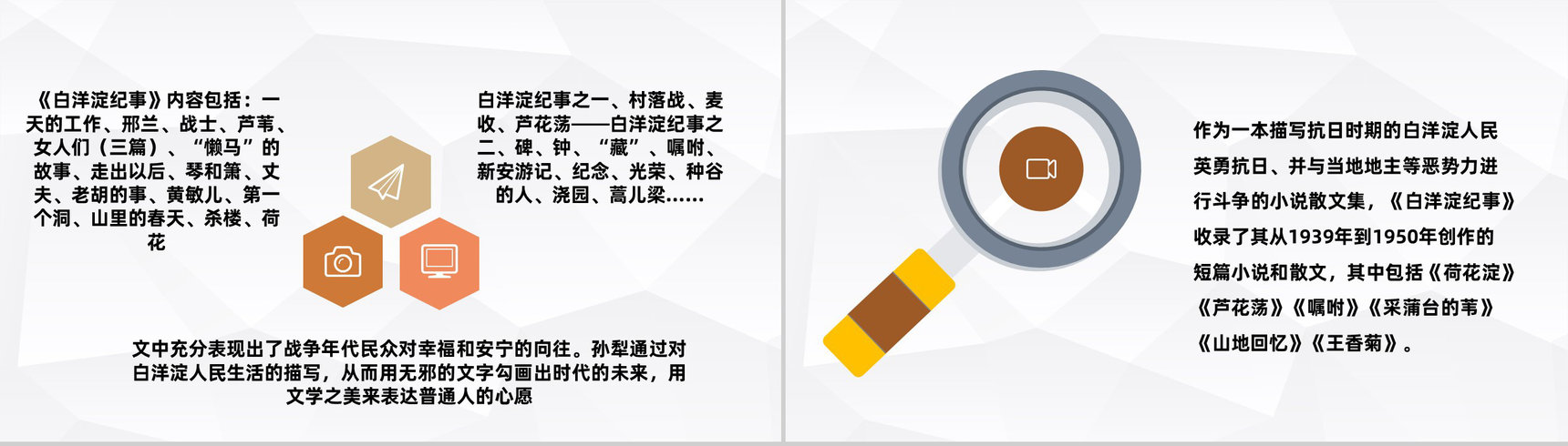 七年级必读名著孙犁《白洋淀纪事》经典作品读后感读书心得体会PPT模板-3