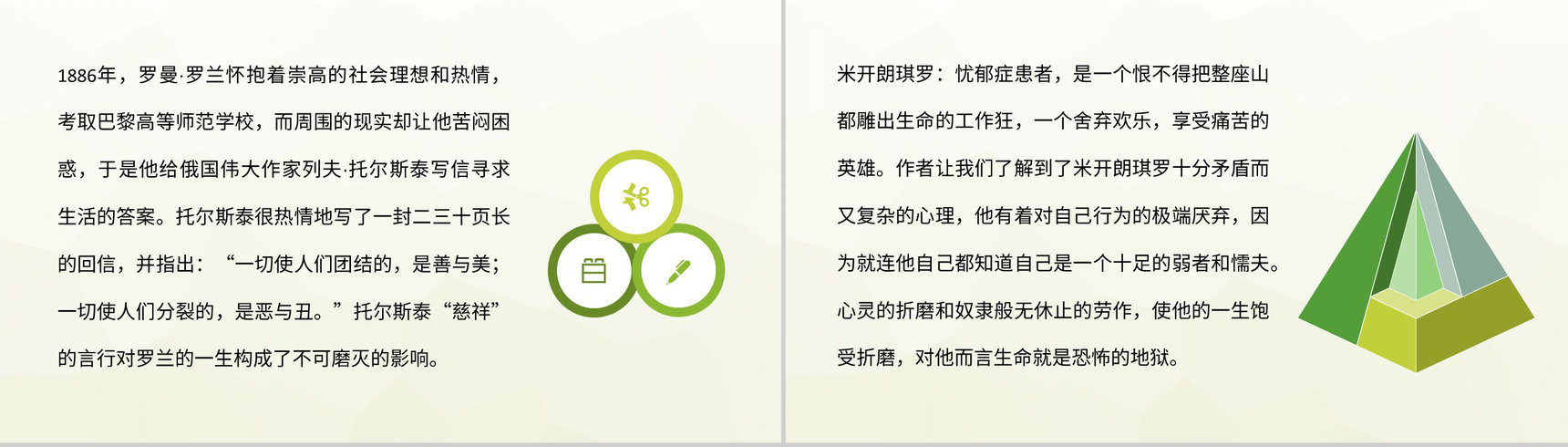 经典世界名著赏析之《名人传》中外好书推荐罗曼罗兰代表作分享PPT模板-2
