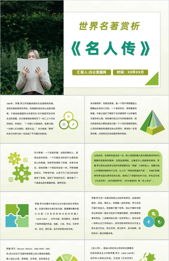 经典世界名著赏析之《名人传》中外好书推荐