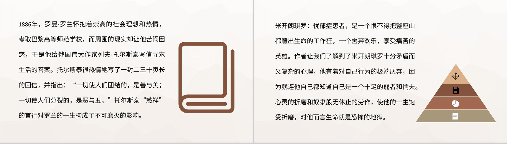 中学生必读名著《名人传》外国作家罗曼罗兰著作分享读书笔记报告PPT模板-5